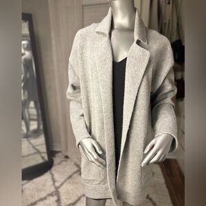 Thread & Supply Cozy Sweater Blazer in Heather Grey Nordstrom Cardigan Medium